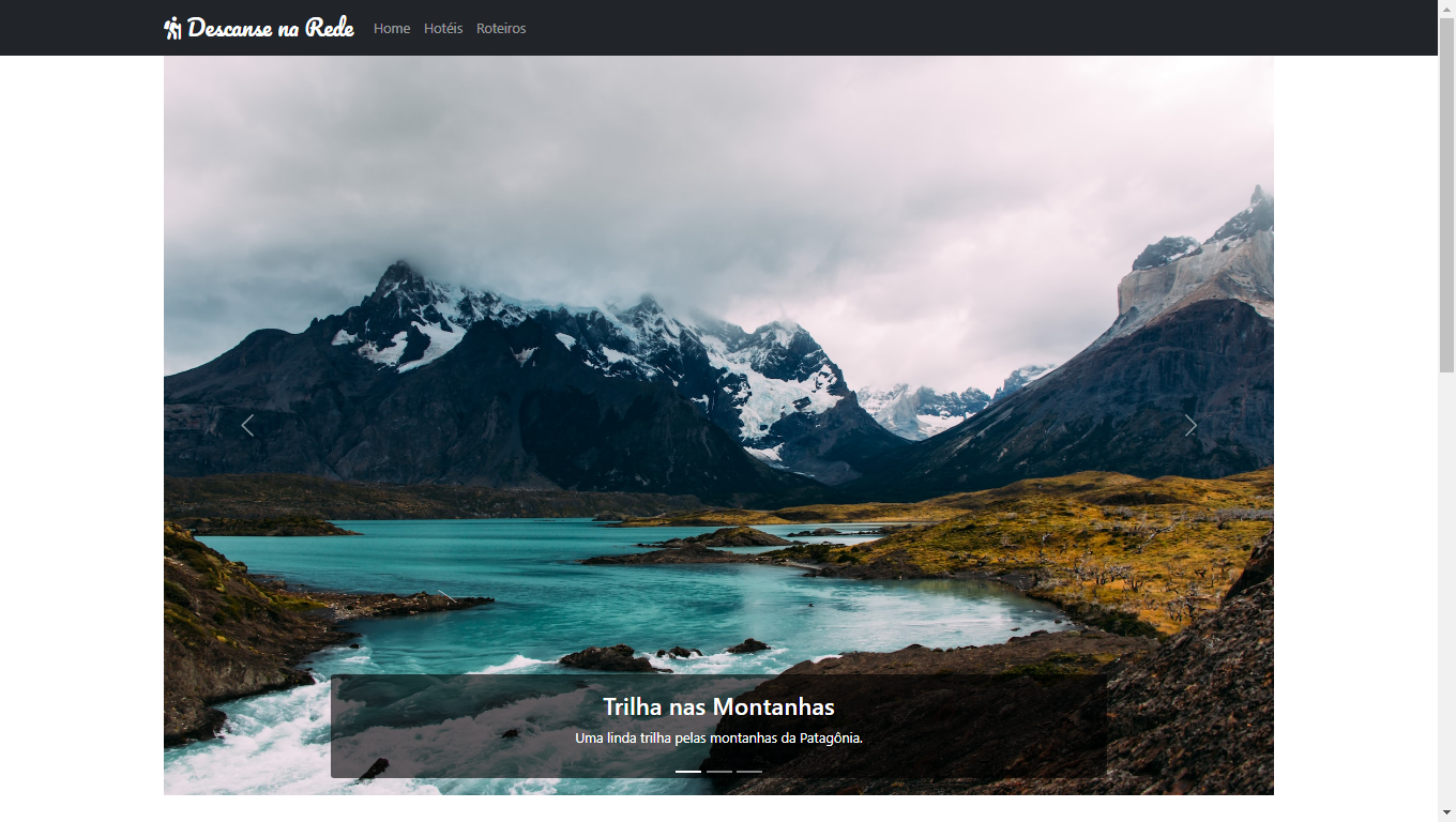 Web site de viagem